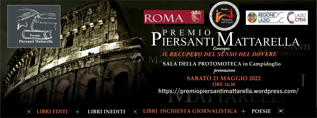 PREMIO PIERSANTI MATTARELLA 2022 – VI edizione: i venti finalisti